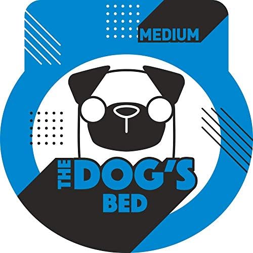 Köpek Yatağı Yardımcı Su Geçirmez Köpek Yatağı, Orta, Dayanıklı Mavi Kot Kumaş, Sert YKK Fermuarlar, Yıkanabilir