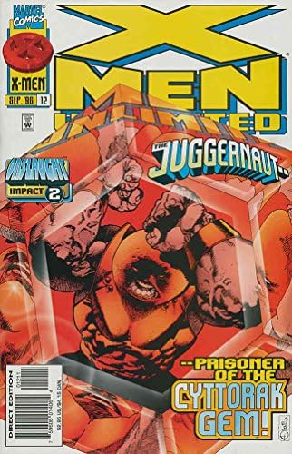 X-Men Sınırsız 12 FN; Marvel çizgi roman / Saldırı Etkisi 2 Juggernaut