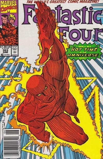Fantastik Dörtlü (Cilt. 1) 353 (Gazete Bayii ) VF; Marvel çizgi romanı / Walter Simonson