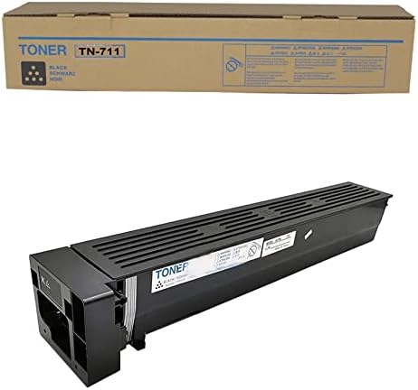 JDMOFFİCE TN711 TN712 Toner Kartuşu için Konica Minolta TN711K TN712K Toner için Bizhub C754 C654 754E 654E Siyah