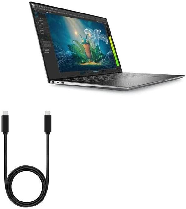 Dell Precision 15 (5570) ile Uyumlu BoxWave Kablosu - DirectSync PD Kablosu (3ft) - USB-C'den USB-C'ye (100W), Dell