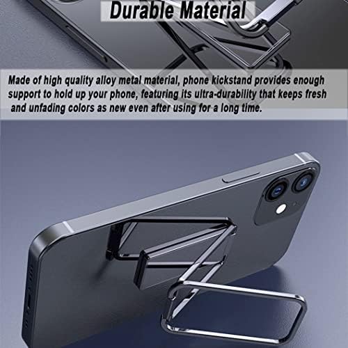 2 Paket cep telefonu Halka Standı Tutucu, IOUALEY Parmak Kickstand 360° Rotasyon Ayarlanabilir Taşınabilir Metal