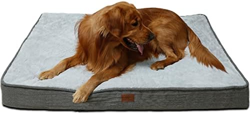 Su geçirmez Köpek Yatakları Büyük Köpekler için Yıkanabilir Kapaklı, Yumuşak Pet Yatak Mat Yastıklar Orta (36x23