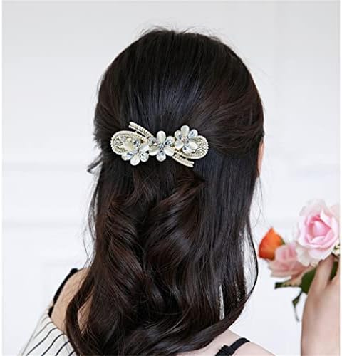 Saç tokası saç tokası Çiçek Headdress Kadın Mizaç üst Klip Saç Kartı saç aksesuarları (Renk: A, Boyut : Bir Boyut)