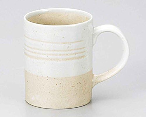 Japonya'da Yapılan Beyaz Fırça 3 inç Kupa Beyaz porselen