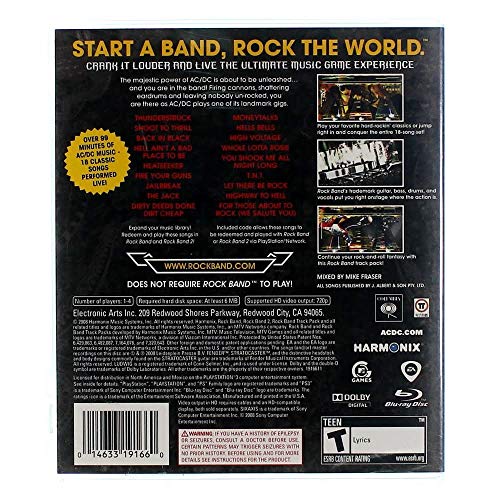 AC / DC Canlı: Rock Grubu Parça Paketi-Playstation 3