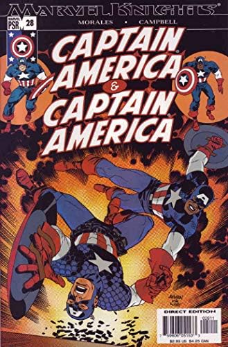 Kaptan Amerika (4. Seri) 28 FN; Marvel çizgi romanı / Isaiah Bradley