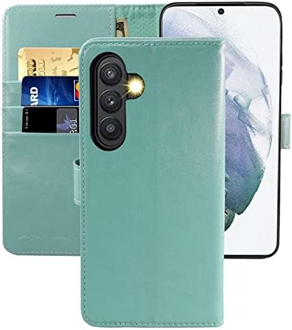 MONASAY Galaxy A54 5G Cüzdan Kılıf, [Dahil Cam Ekran Koruyucu] [RFID Engelleme] Flip Folio Deri Cep Telefonu Kapak