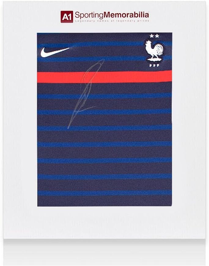 Karim Benzema İmzalı Fransa Forması-2020-21, Ana Sayfa-Hediye Kutusu İmzalı-İmzalı Futbol Formaları