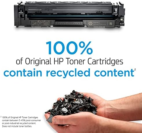 HP 202X Siyah Yüksek Verimli Toner Kartuşu, HP Renkli LaserJet Pro M254, HP Renkli LaserJet Pro MFP M281 Serisi CF500X