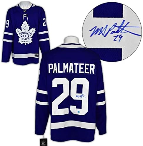 Mike Palmateer Toronto Maple Leafs İmzalı Fanatik Forması-İmzalı NHL Formaları