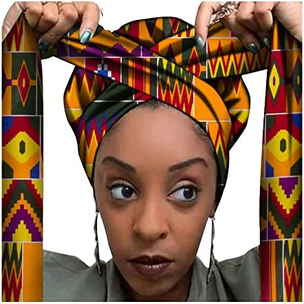 AFRİCSTYLE Afrika Baskı Saç Bonesi Türban başörtüsü Headwraps Kadınlar için Uyku Ankara