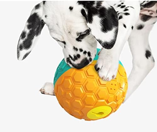 Köpek için HNNOAIDA İnteraktif Gıda Oyuncak, Tedavi tutan 5.8 Köpek Topu Oyuncak, Dayanıklı Köpek Tedavi Oyuncak,