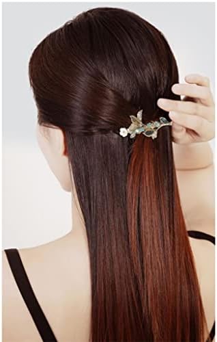 FZZDP Küçük saç tokası saç aksesuarları Kadın Başın arkası Üst Klip Bir Klip Kartı Taklidi (Renk: D, Boyut: Gösterildiği