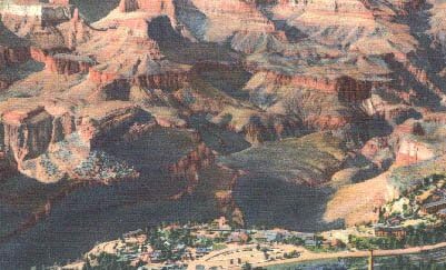 Büyük Kanyon, New Mexico Kartpostalı