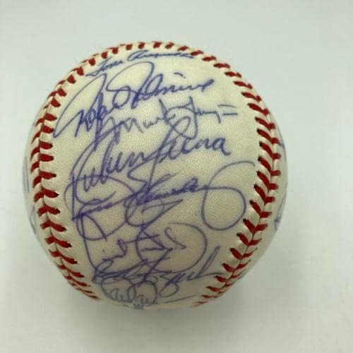 1991 All Star Oyun Takımı Beyzbol İmzaladı Cal Ripken Jr. Kirby Puckett JSA COA İmzalı Beyzbol Topları