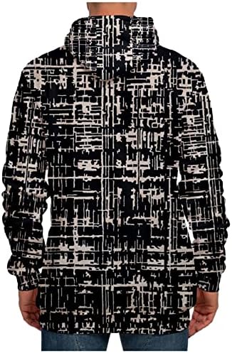 ADSSDQ Erkek Bombacı Ceket, Uzun Kollu Ceket Erkekler Kış Büyük Boy Vintage Spor Sıcak Kazak Zip Katı Color10